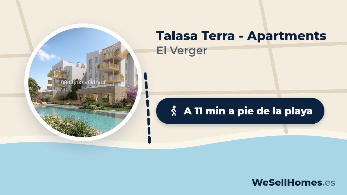 Talasa Terra - Apartments, El Verger: A 11 min a pie de la playa