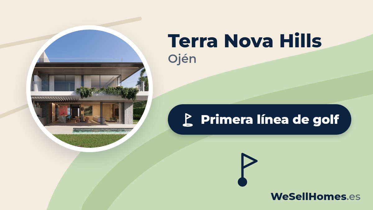 Terra Nova Hills, Ojén: Primera línea de golf