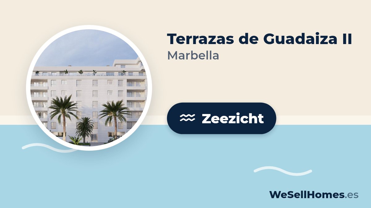 Terrazas de Guadaiza II, Marbella: Zeezicht