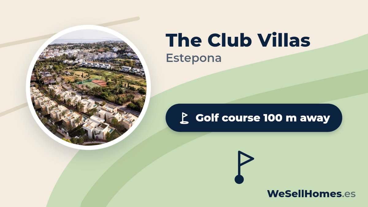 The Club Villas, Estepona: Golf course 100 m away