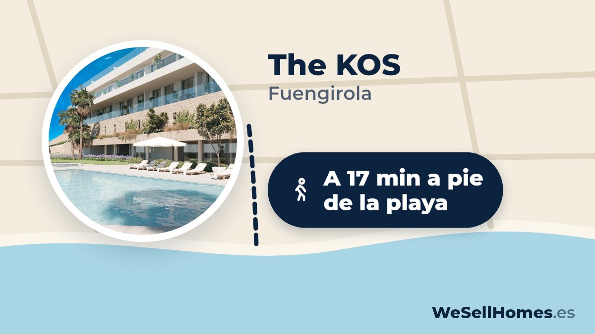 The KOS, Fuengirola: A 17 min a pie de la playa