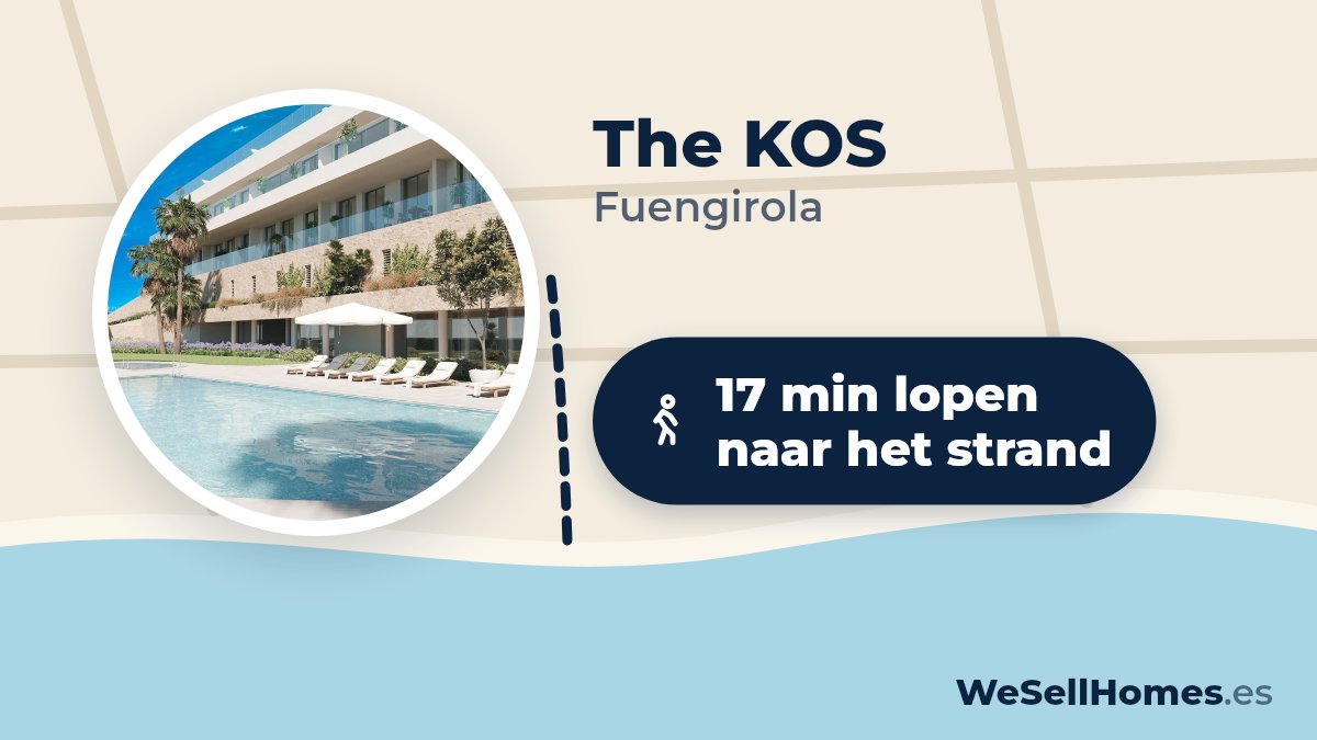 The KOS, Fuengirola: 17 min lopen naar het strand