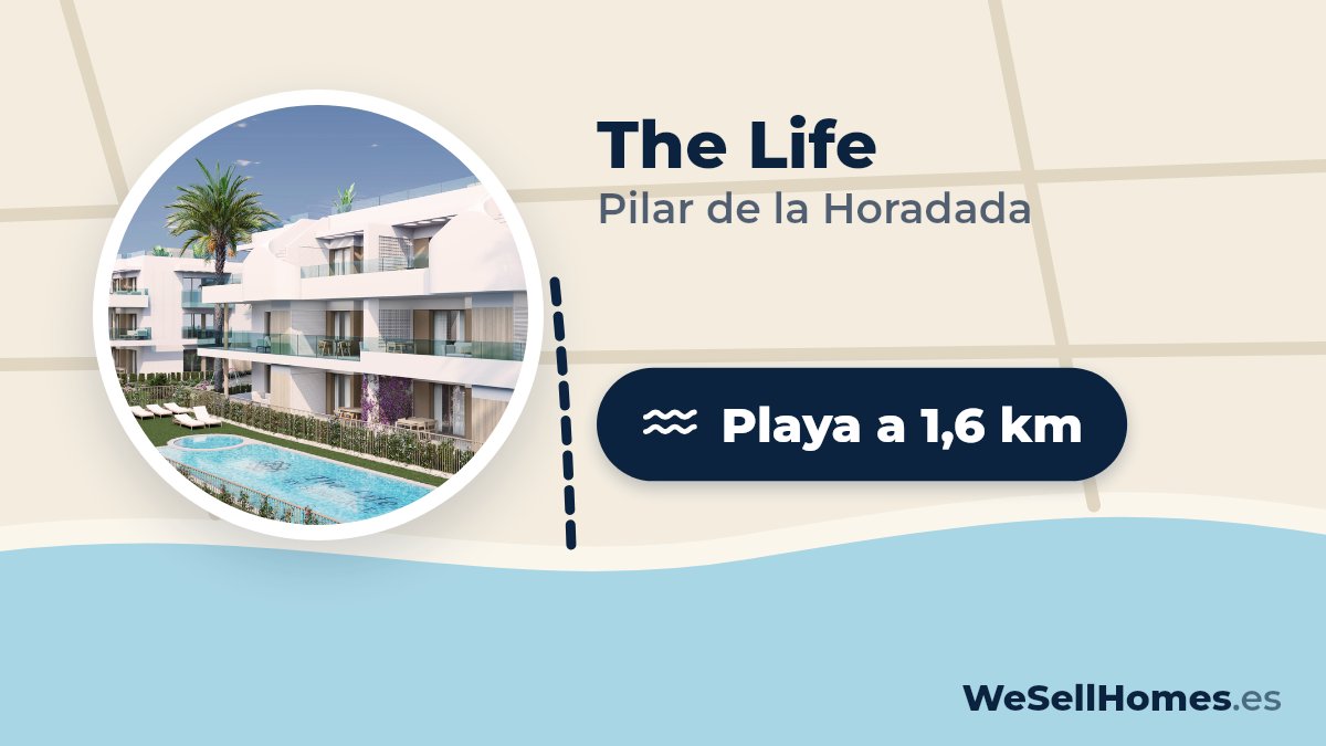 The Life, Pilar de la Horadada: Playa a 1,6 km