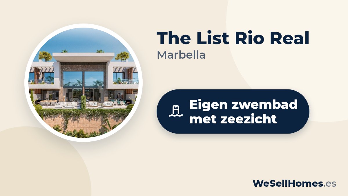The List Rio Real, Marbella: Eigen zwembad met zeezicht