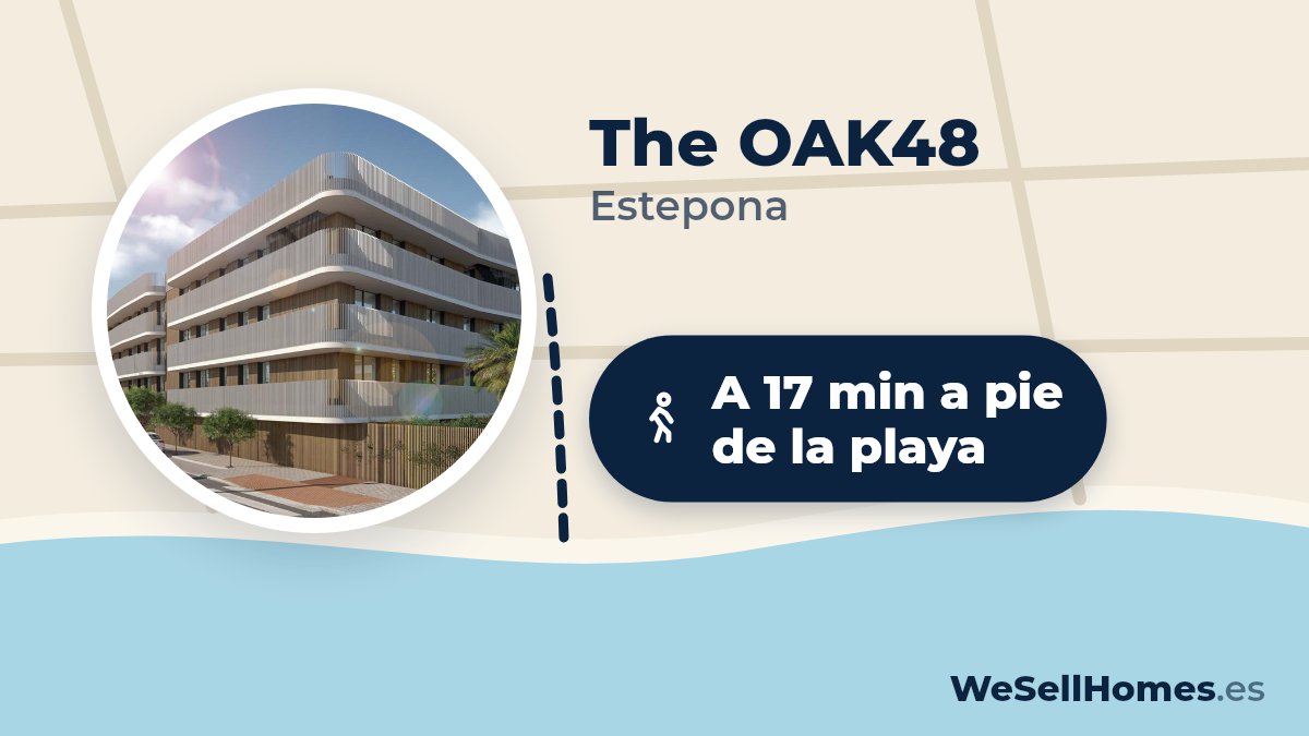 The OAK48, Estepona: A 17 min a pie de la playa