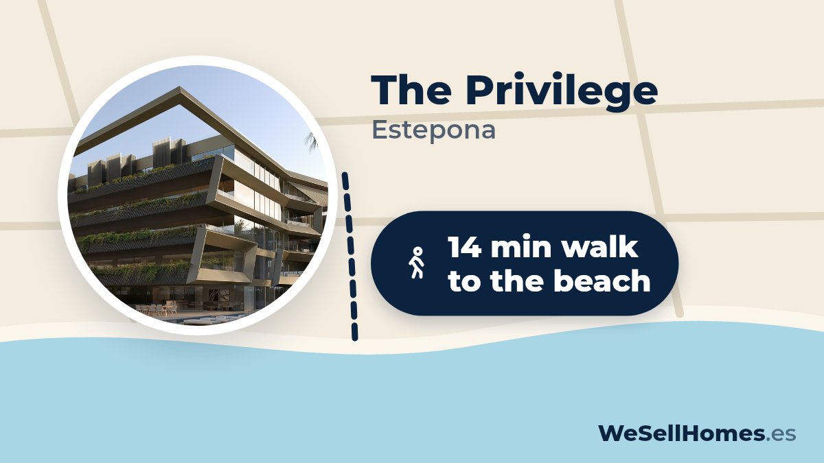 The Privilege, Estepona: 14 min walk to the beach