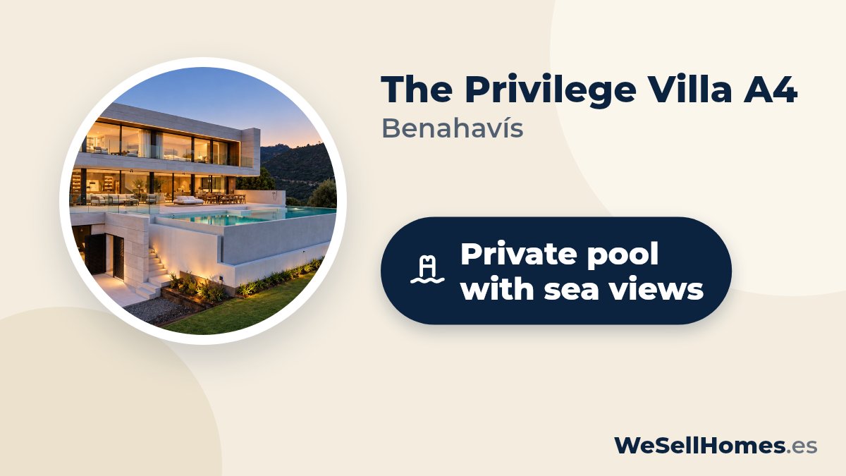 The Privilege Villa A4, Benahavís: Private pool with sea views