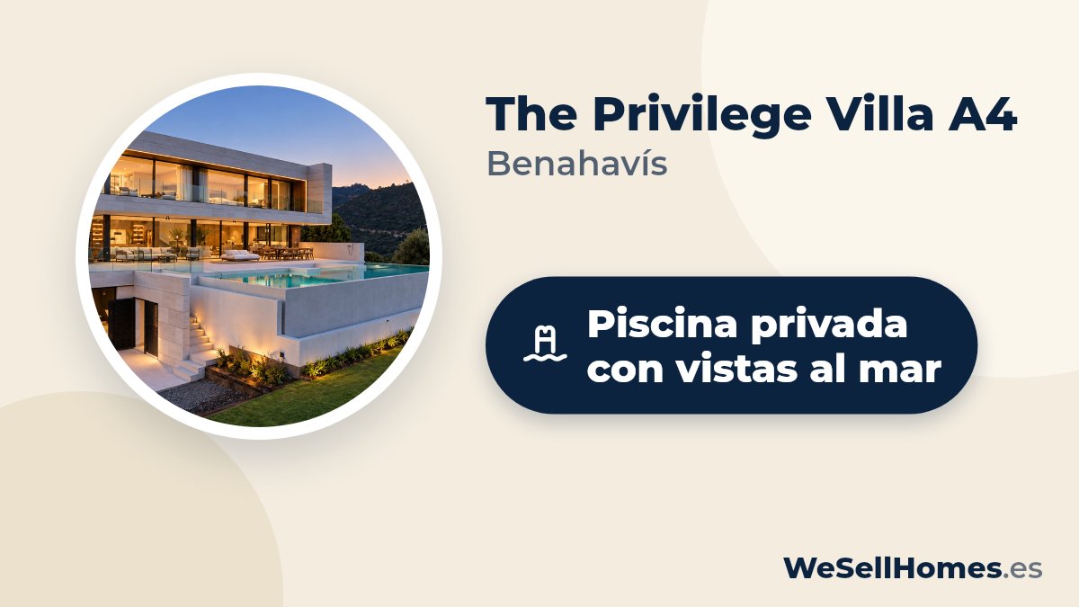The Privilege Villa A4, Benahavís: Piscina privada con vistas al mar