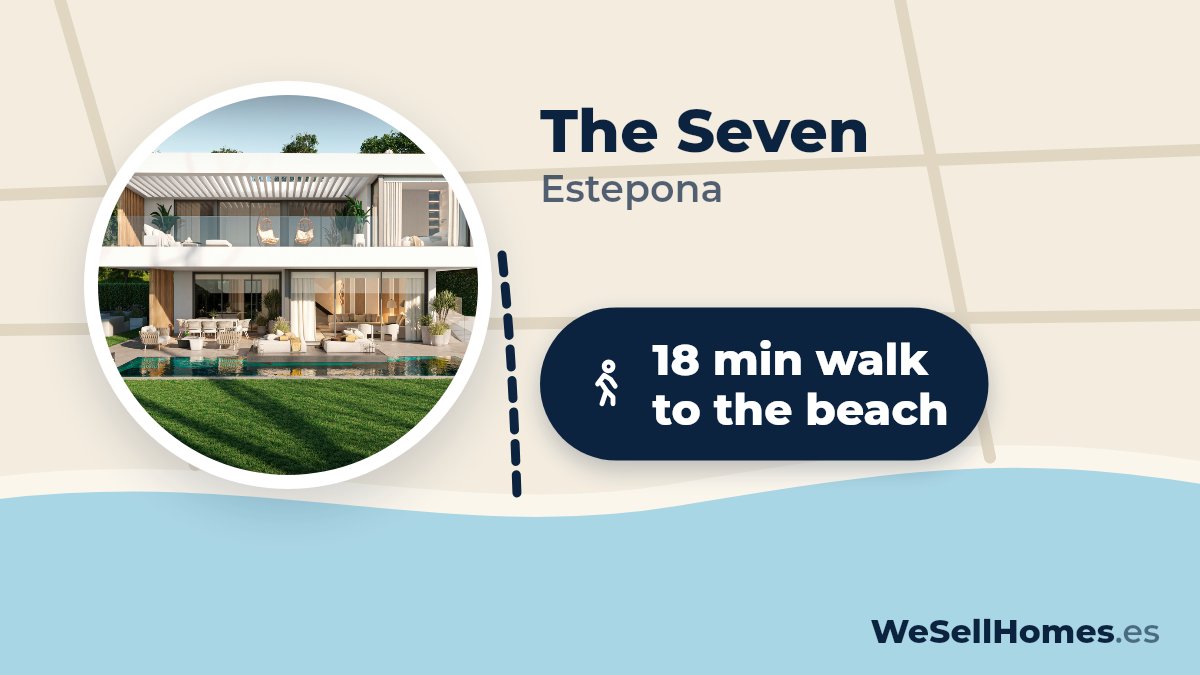 The Seven, Estepona: 18 min walk to the beach