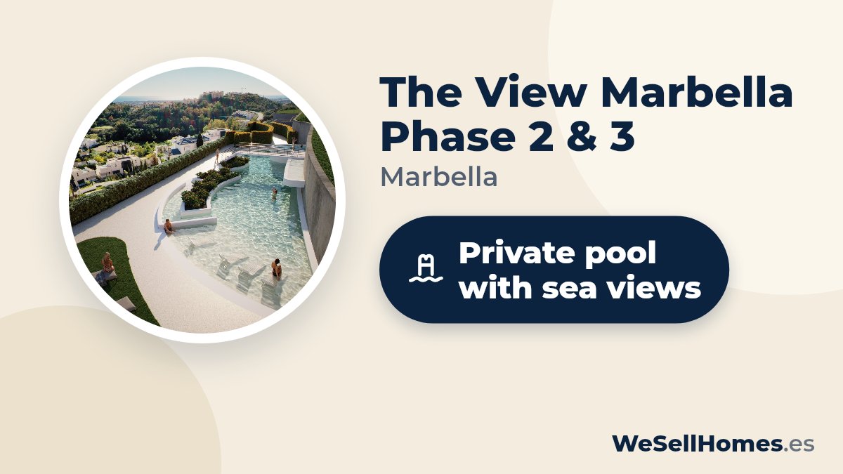 The View Marbella Phase 2 & 3, Marbella: Private pool with sea views