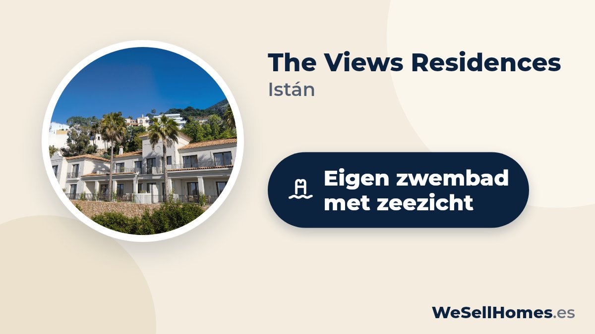 The Views Residences, Istán: Eigen zwembad met zeezicht