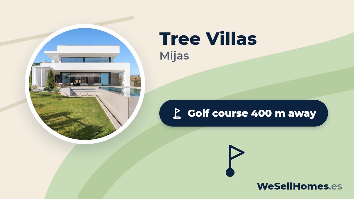 Tree Villas, Mijas: Golf course 400 m away