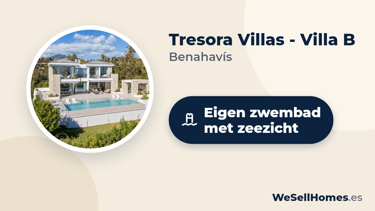Tresora Villas - Villa B, Benahavís: Eigen zwembad met zeezicht