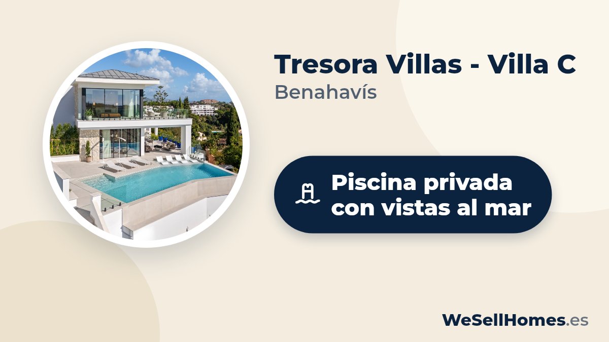 Tresora Villas - Villa C, Benahavís: Piscina privada con vistas al mar