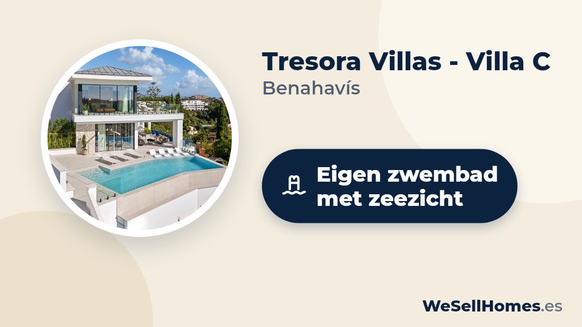 Tresora Villas - Villa C, Benahavís: Eigen zwembad met zeezicht