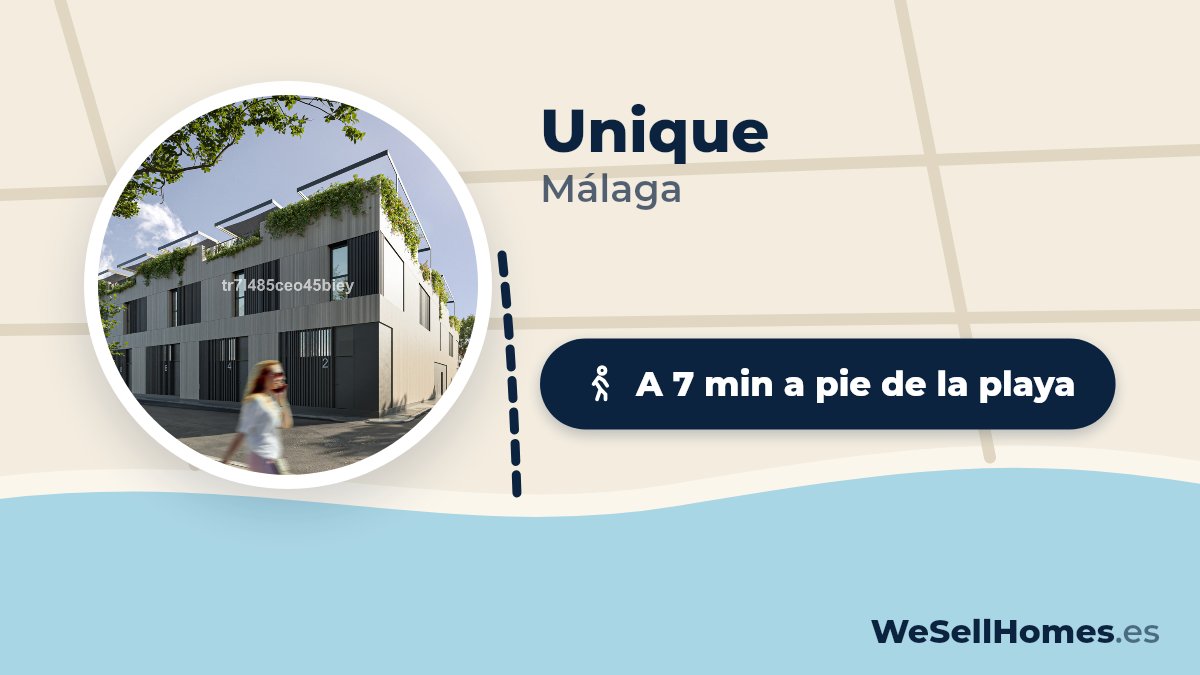 Unique, Málaga: A 7 min a pie de la playa