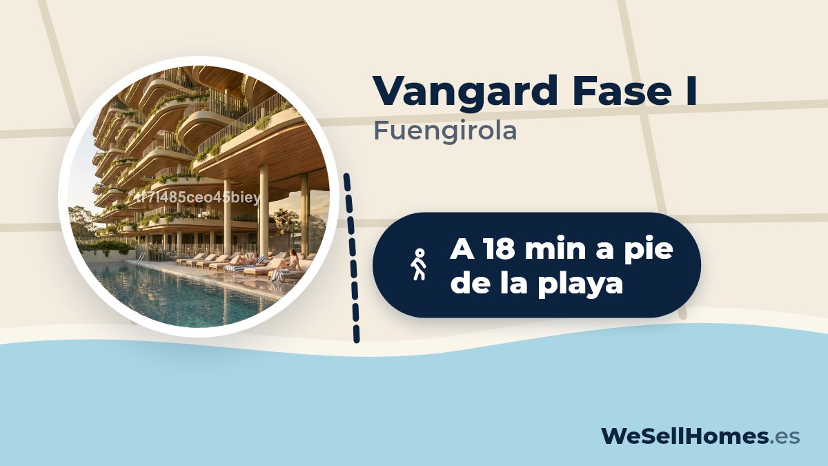 Vangard Fase I, Fuengirola: A 18 min a pie de la playa