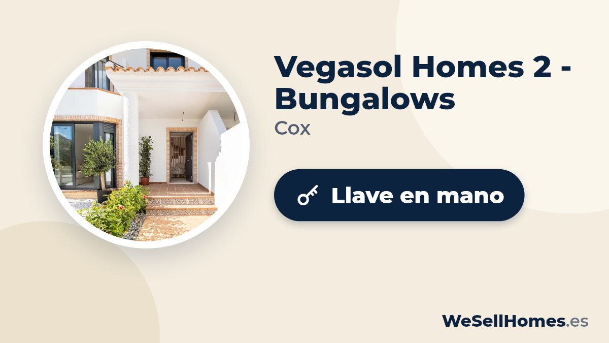 Vegasol Homes 2 - Bungalows, Cox: Llave en mano
