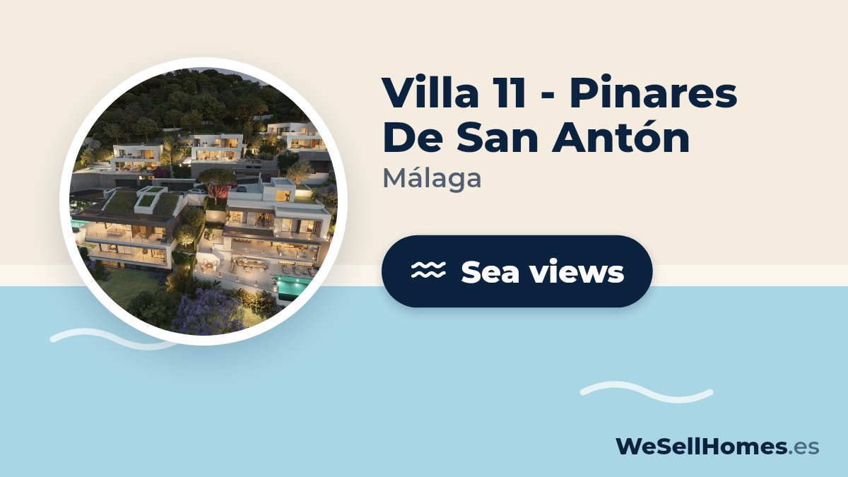 Villa 11 - Pinares De San Antón, Málaga: Sea views