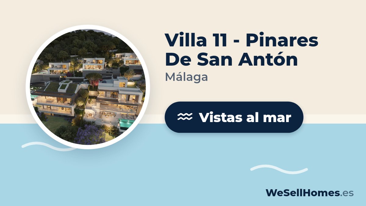 Villa 11 - Pinares De San Antón, Málaga: Vistas al mar