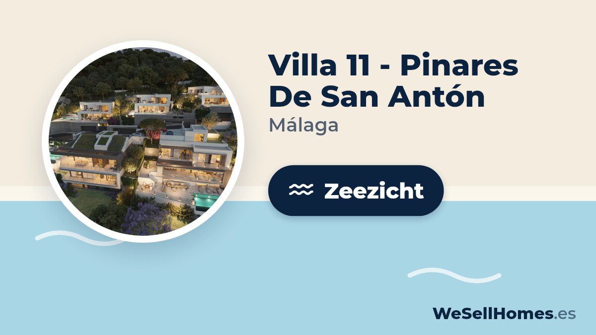 Villa 11 - Pinares De San Antón, Málaga: Zeezicht