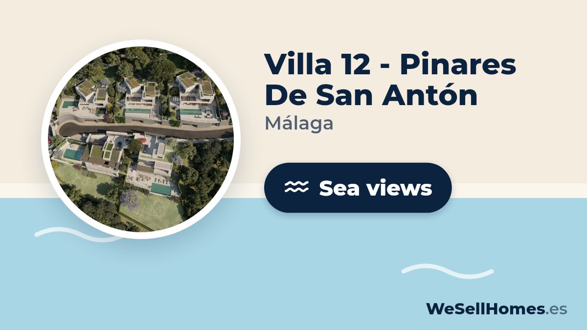 Villa 12 - Pinares De San Antón, Málaga: Sea views