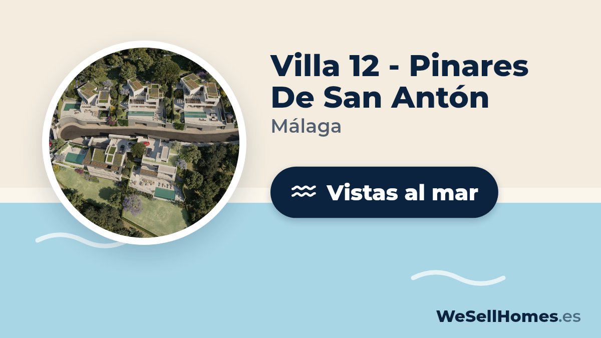 Villa 12 - Pinares De San Antón, Málaga: Vistas al mar