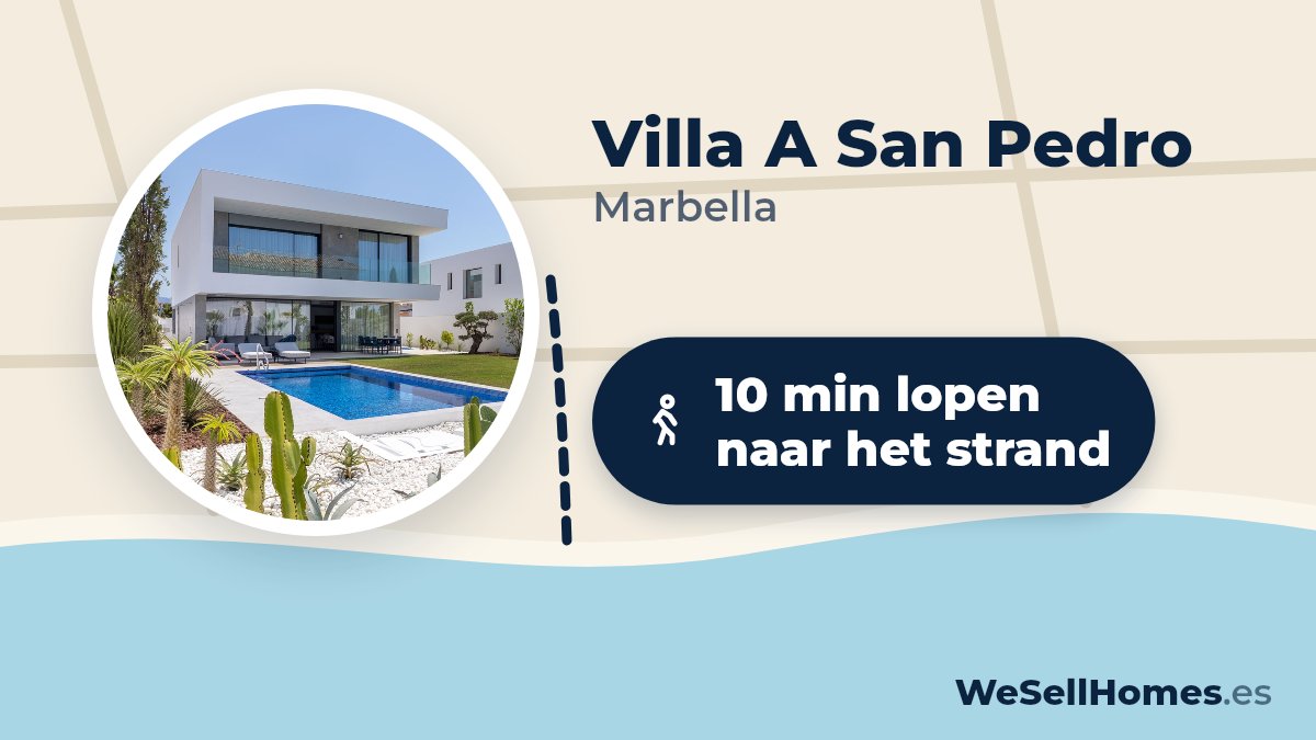Villa A San Pedro, Marbella: 10 min lopen naar het strand