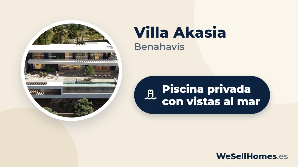 Villa Akasia, Benahavís: Piscina privada con vistas al mar