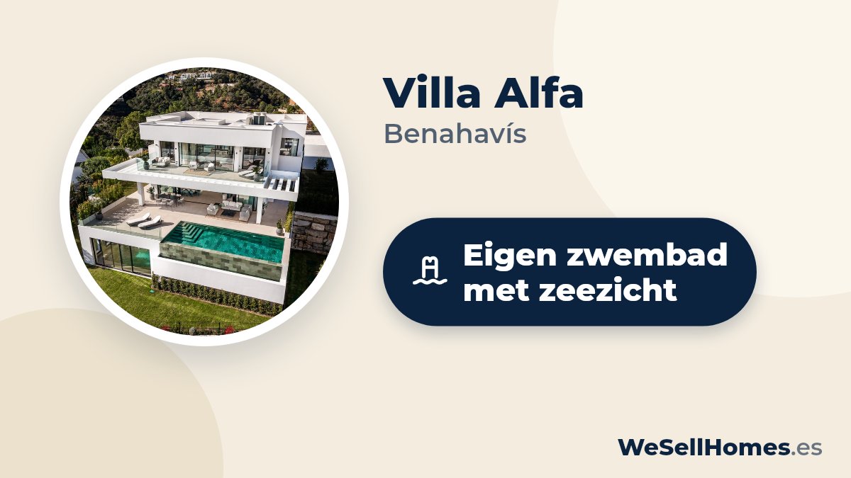 Villa Alfa, Benahavís: Eigen zwembad met zeezicht