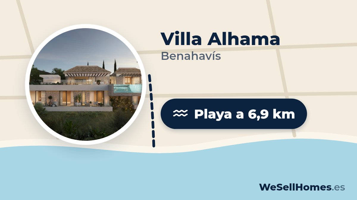 Villa Alhama, Benahavís: Playa a 6,9 km