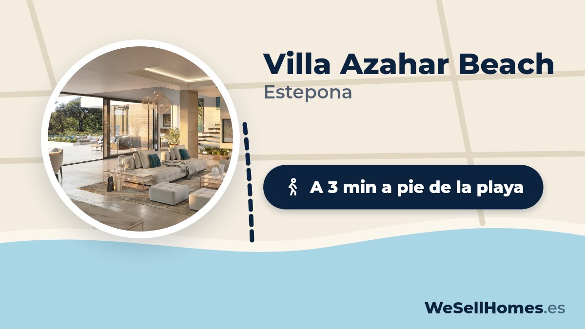Villa Azahar Beach, Estepona: A 3 min a pie de la playa