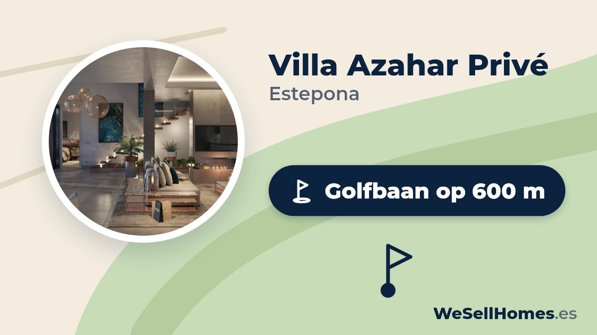 Villa Azahar Privé, Estepona: Golfbaan op 600 m