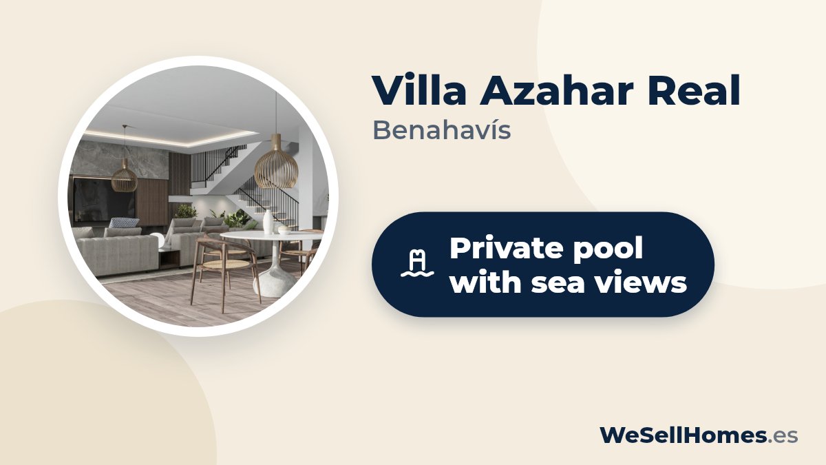 Villa Azahar Real, Benahavís: Private pool with sea views