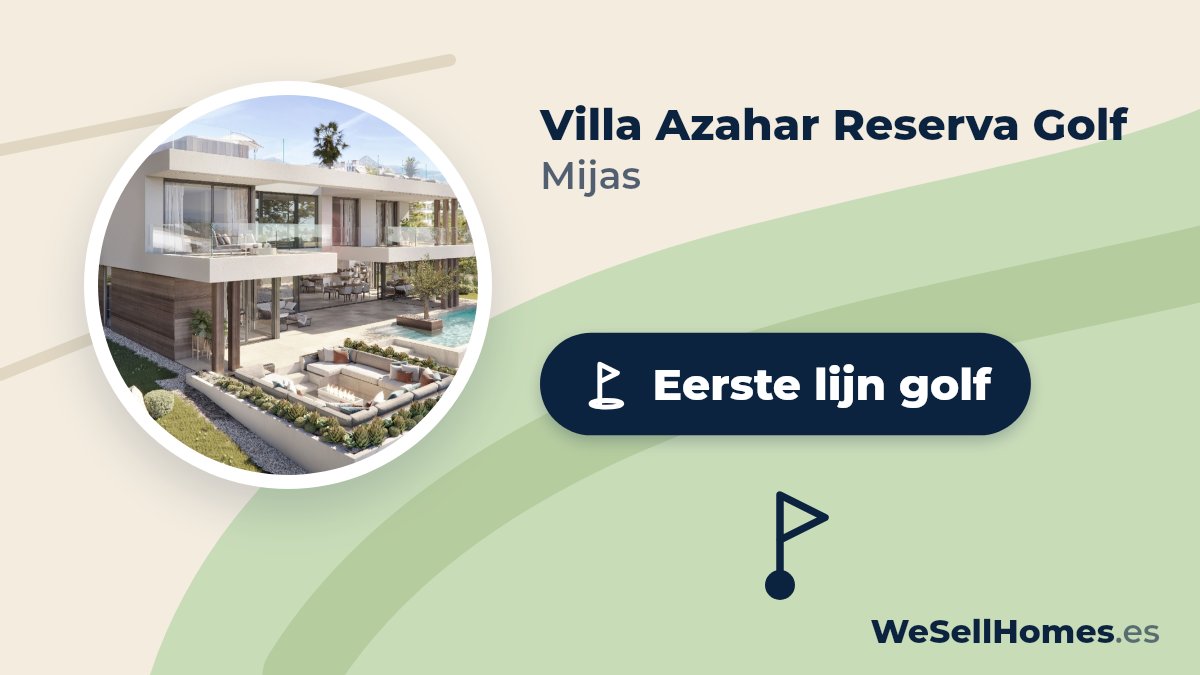 Villa Azahar Reserva Golf, Mijas: Eerste lijn golf