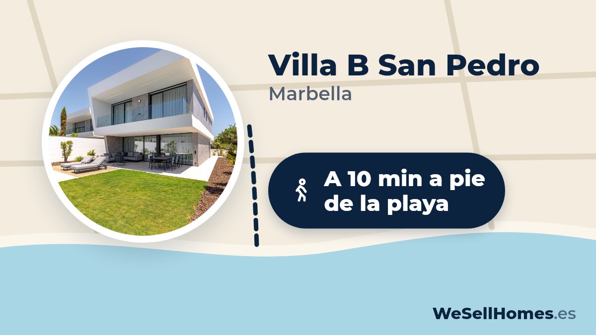 Villa B San Pedro, Marbella: A 10 min a pie de la playa
