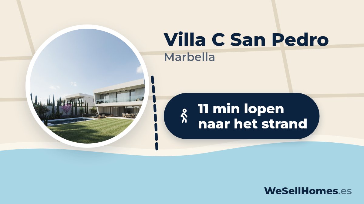 Villa C San Pedro, Marbella: 11 min lopen naar het strand