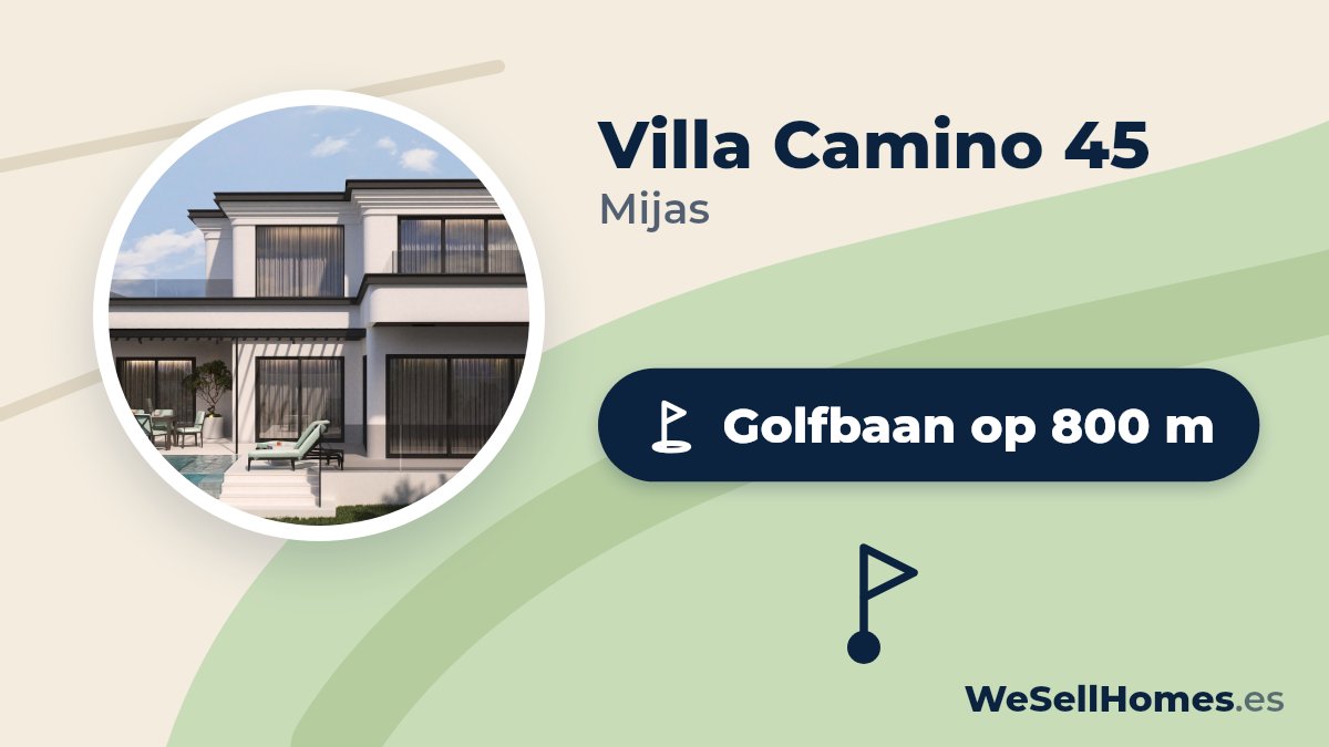 Villa Camino 45, Mijas: Golfbaan op 800 m