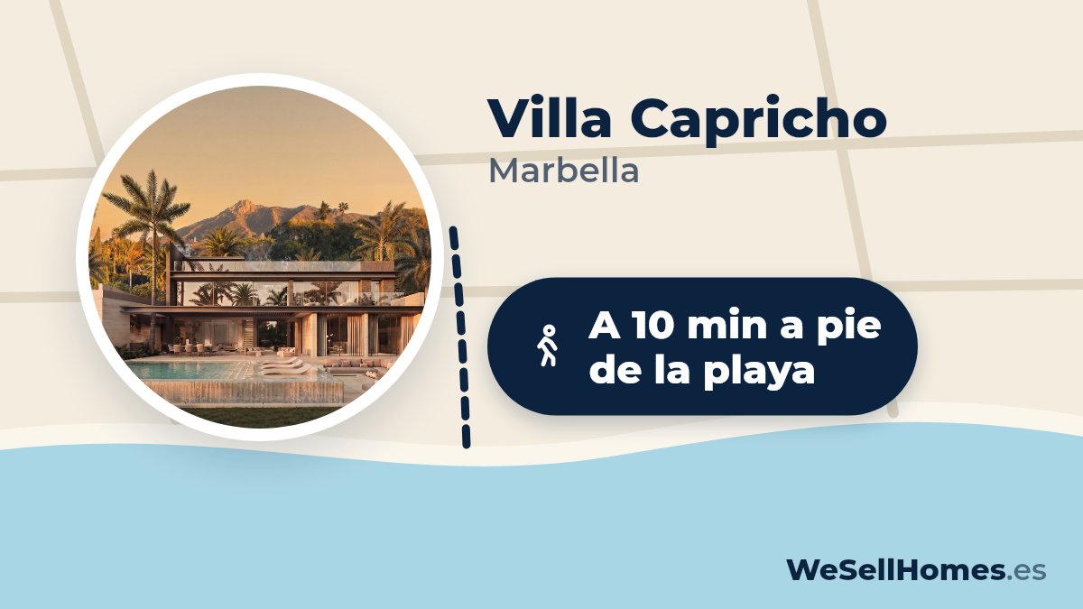 Villa Capricho, Marbella: A 10 min a pie de la playa