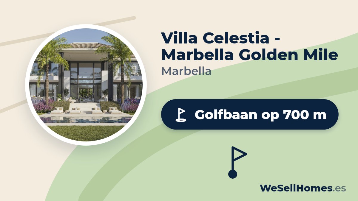 Villa Celestia - Marbella Golden Mile, Marbella: Golfbaan op 700 m