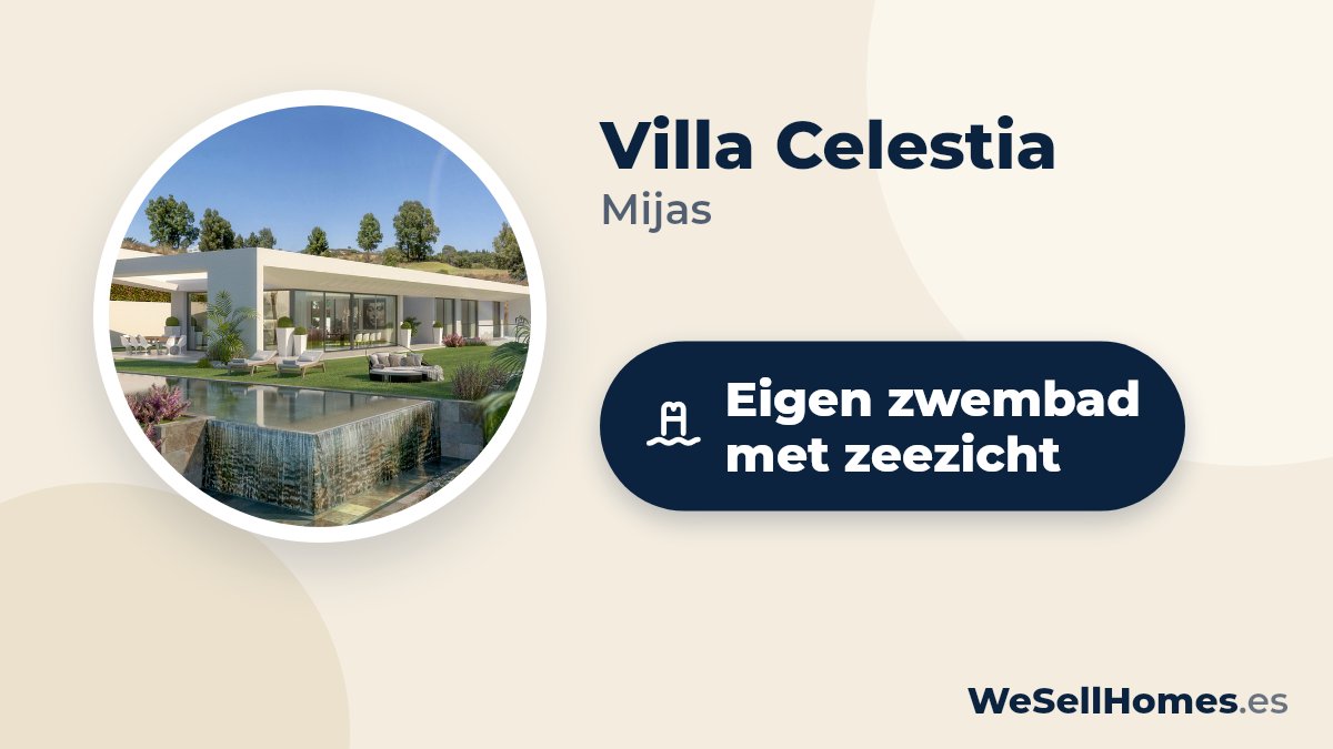 Villa Celestia, Mijas: Eigen zwembad met zeezicht