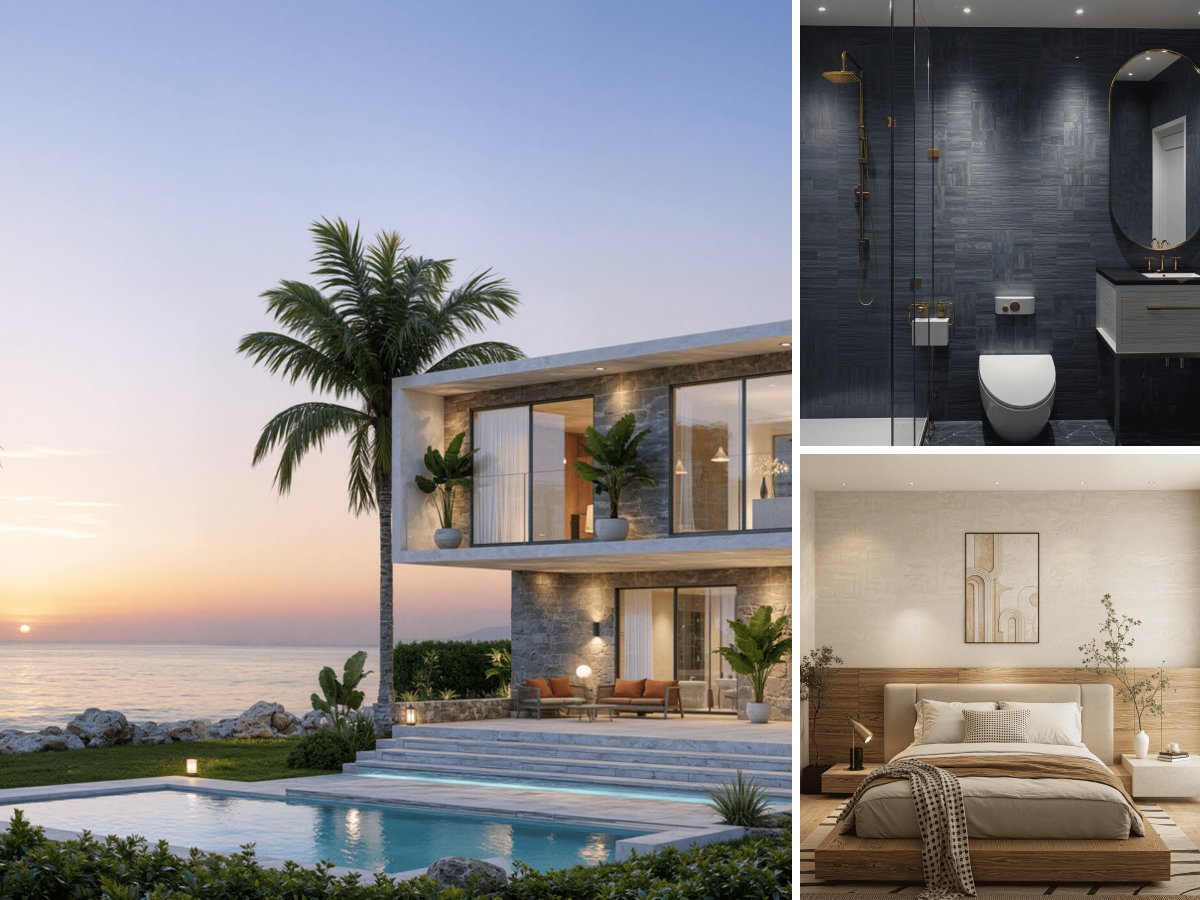 Villa Colombia, Casares: foto’s van het project