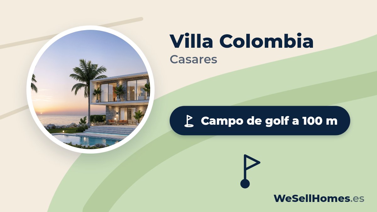 Villa Colombia, Casares: Campo de golf a 100 m