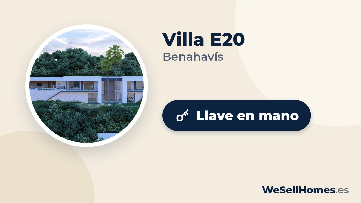 Villa E20, Benahavís: Llave en mano