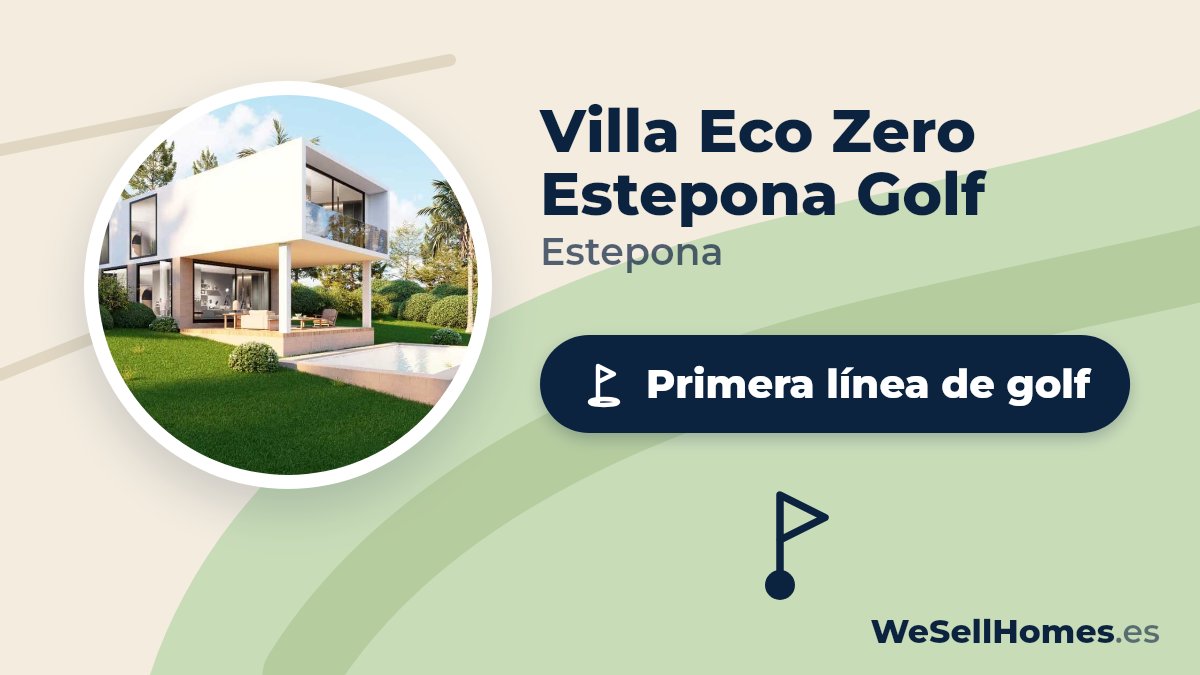 Villa Eco Zero Estepona Golf, Estepona: Primera línea de golf