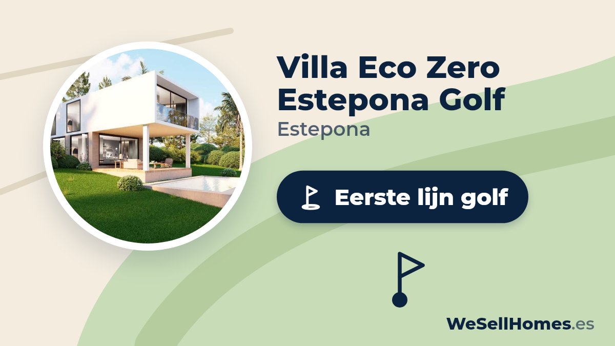 Villa Eco Zero Estepona Golf, Estepona: Eerste lijn golf