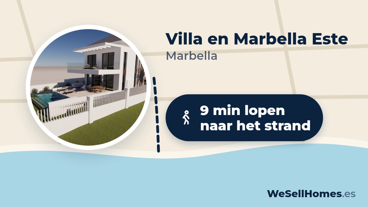 Villa en Marbella Este, Marbella: 9 min lopen naar het strand