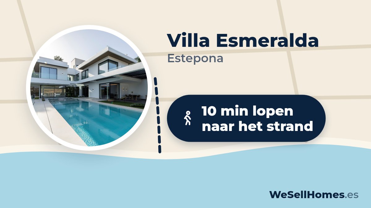 Villa Esmeralda, Estepona: 10 min lopen naar het strand