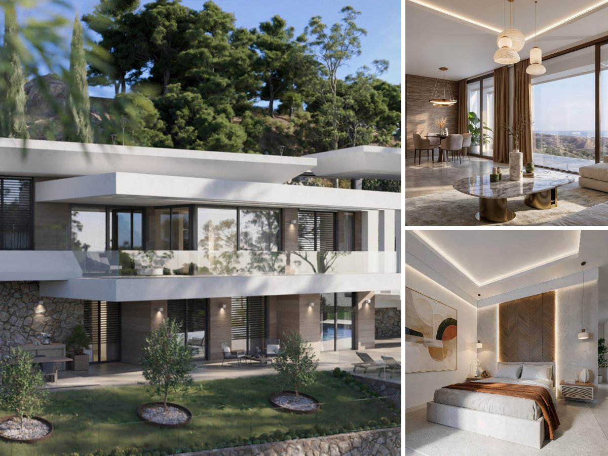 Villa Evania Cortesín, Casares: photos of the development