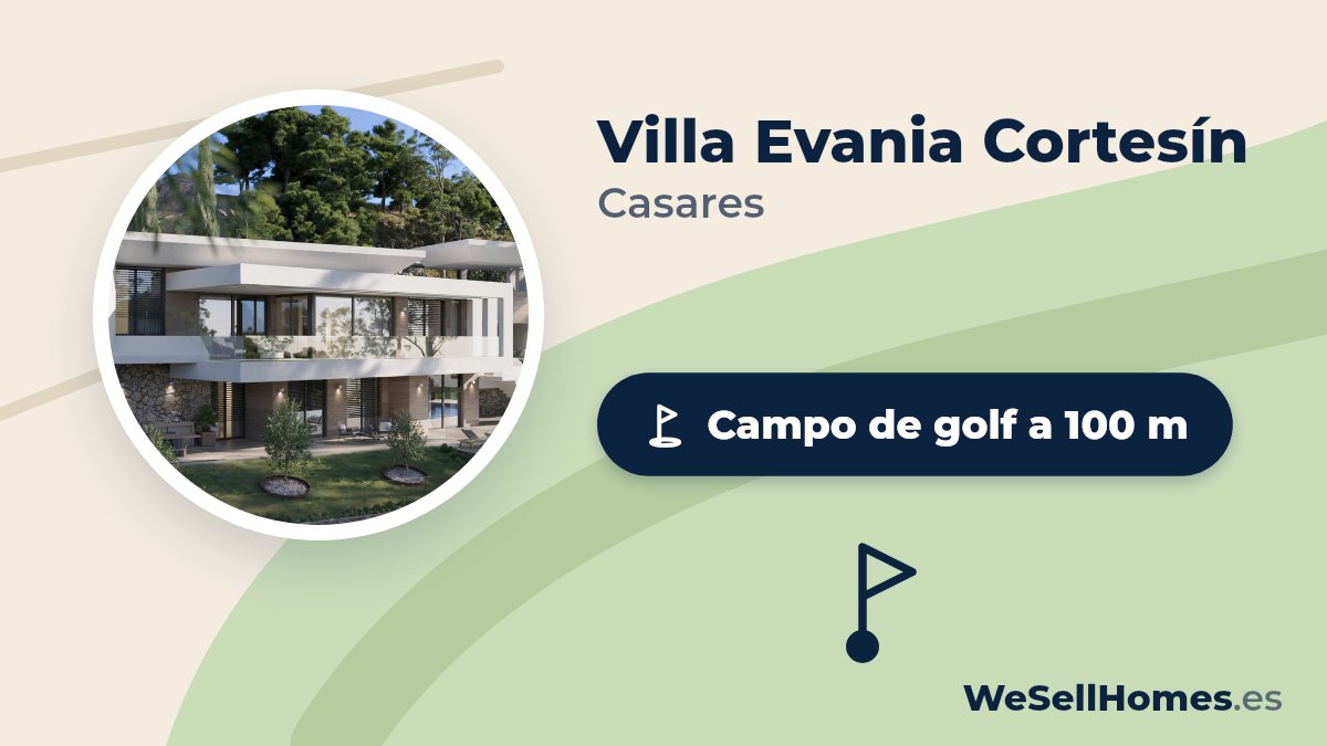 Villa Evania Cortesín, Casares: Campo de golf a 100 m